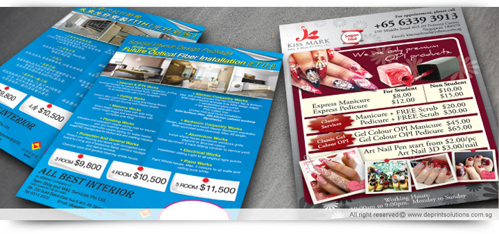 Flyer Design Singapore
