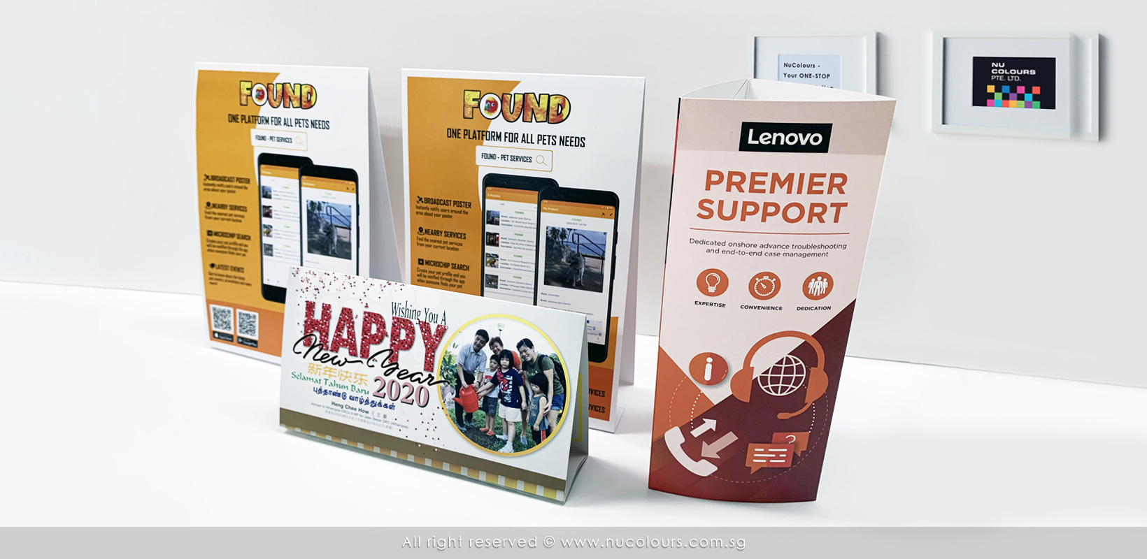 Tent Cards Printing Singapore